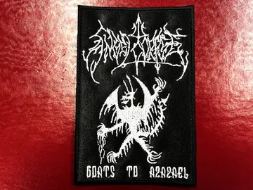ANGEL CORPSE…  Embroidered Patch  (black death)    U.S.A   4270
