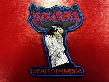 SEPULTURA…  Embroidered Patch  (death thrash)    Brazil   4273