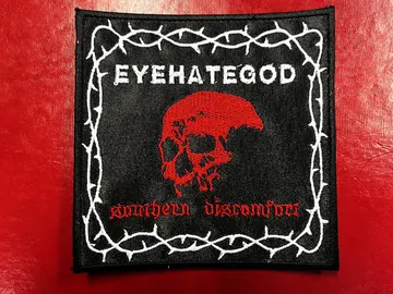 EYEHATEGOD…  Embroidered Patch  (sludge  doom)    U.S.A   4275