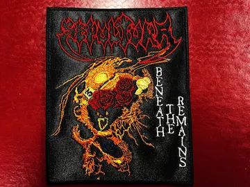 SEPULTURA…  Embroidered Patch  (death thrash)    Brazil   4277