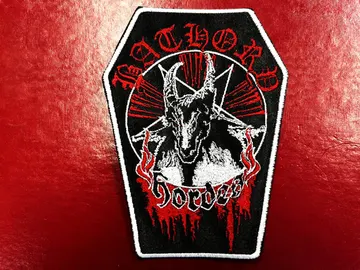 BATHORY…  Embroidered Patch  (epic black)    Sweden    4285