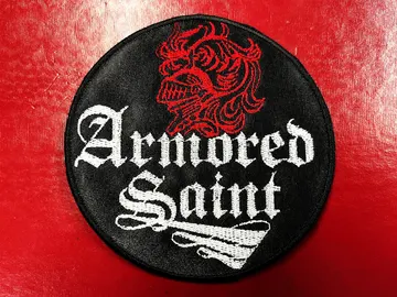 ARMORED SAINT…  Embroidered Patch  (heavy metal)    U.S.A   4289