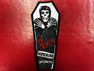MISFITS…  Embroidered Patch  (thrash punk)    U.S.A   4301