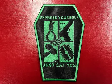 TYPE O NEGATIVE…  Embroidered Patch  (gothic doom)    U.S.A   4302