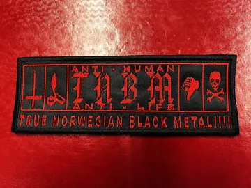TAAKE…  Embroidered Patch  (black metal)    Norway   4311