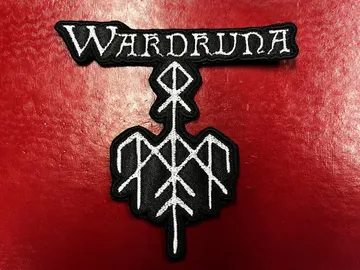 WARDRUNA…  Embroidered Patch  (nordic folk)    Norway   4317