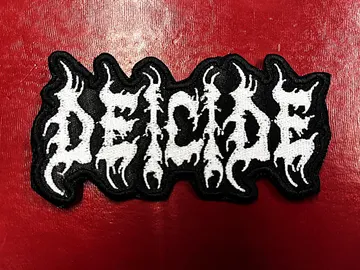 DEICIDE…  Embroidered Patch  (death metal)    U.S.A   4327