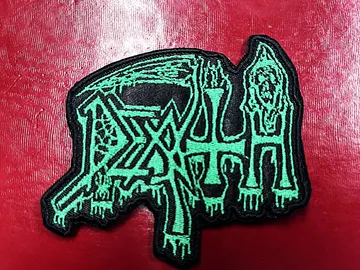 DEATH…  Embroidered Patch  (death metal)    U.S.A   4332