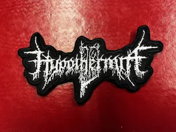 HYPOTHERMIA…  Embroidered Patch  (ambient black)    Sweden   4335