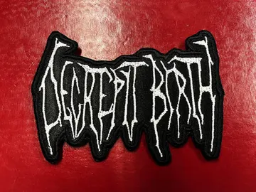 DECREPIT BIRTH…  Embroidered Patch  (technical death)    U.S.A   4336