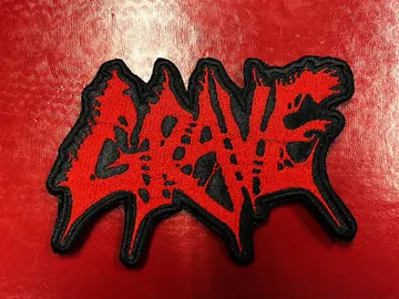 GRAVE…  Embroidered Patch  (death metal)    Sweden   4344