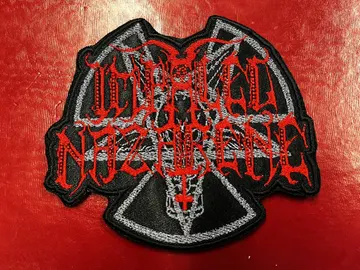 IMPALED NAZARENE…  Embroidered Patch  (black metal)    Finland   4345