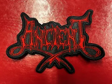 ANCIENT…  Embroidered Patch  (black metal)    Norway   4346