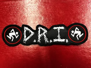 D.R.I…  Embroidered Patch  (crossover)    U.S.A   4350