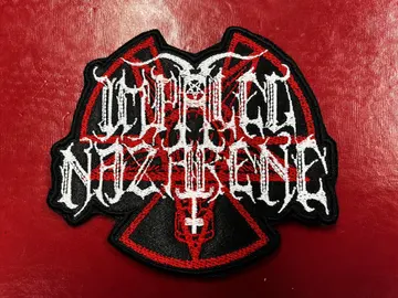 IMPALED NAZARENE…  Embroidered Patch  (black metal)    Finland   4356