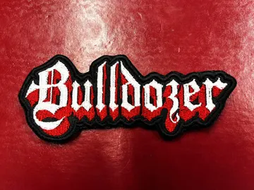 BULLDOZER…  Embroidered Patch  (speed thrash)    Italy   4358