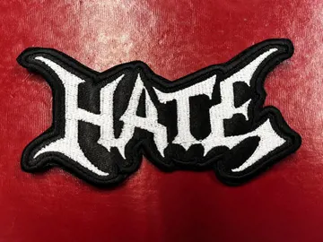 HATE…  Embroidered Patch  (death metal)    Poland   4364