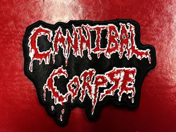 CANNIBAL CORPSE…  Embroidered Patch  (death metal)    U.S.A   4365