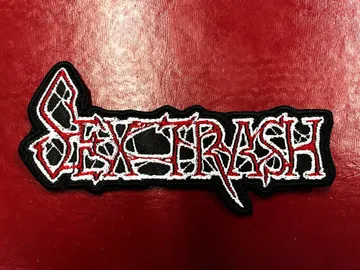 SEXTRASH…  Embroidered Patch  (death trash)    Brazil  4368