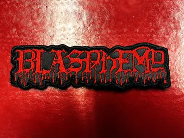 BLASPHEMY…  Embroidered Patch  (war metal)    Canada   4370