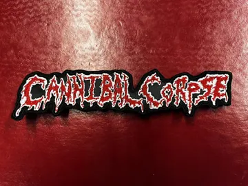CANNIBAL CORPSE…  Embroidered Patch  (death metal)    U.S.A   4376