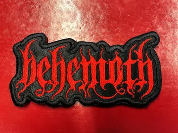 BEHEMOTH…  Embroidered Patch  (death black)    Poland   4378