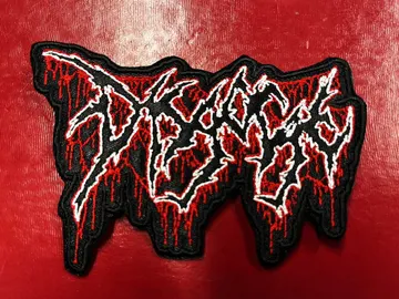 DISGORGE…  Embroidered Patch  (brutal death)    U.S.A   4389