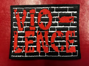 VIO-LENCE…  Embroidered Patch  (thrash metal)    U.S.A   4391