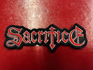SACRIFICE…  Embroidered Patch  (thrash metal)    Canada   4400