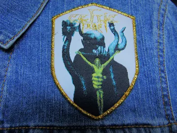 CELTIC FROST…  Woven Patch  (epic black)   Switzerland   (1651)