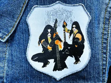 IMMORTAL…  Woven Patch  (black metal)   Norway    (2672)