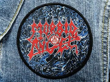 MORBID ANGEL…  Woven Patch  (death black)    U.S.A   (3391)
