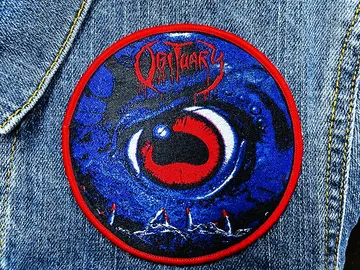 OBITUARY…  Woven Patch  (death metal)   U.S.A   (3201)