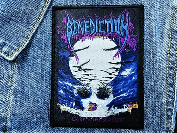 BENEDICTION…  Woven Patch  (death metal)   U.K   (2922)