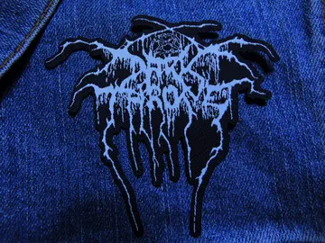 DARKTHRONE…  Woven Official Patch  (black metal)    Norway   (2449)