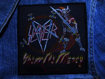 SLAYER…  Official Woven Patch  (thrash metal)    U.S.A   (923)