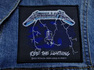 METALLICA…  Official Woven Patch  (thrash metal)   U.S.A   (3960)