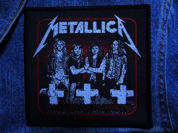 METALLICA…  Official Woven Patch  (thrash metal)   U.S.A   (2403)