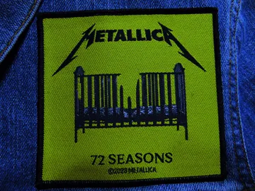 METALLICA…  Official Woven Patch  (thrash metal)   U.S.A   (2354)