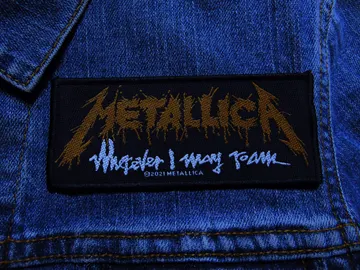METALLICA…  Official Woven Patch  (thrash metal)   U.S.A   (4176)