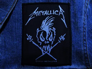 METALLICA…  Official Woven Patch  (thrash metal)   U.S.A   (1751)