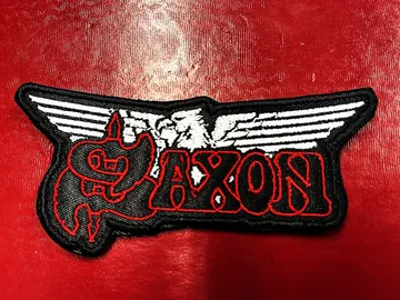 SAXON…  Embroidered Patch  (nwobhm)    U.K   4414
