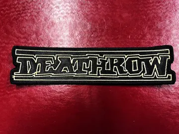 DEATHROW…  Embroidered Patch  (thrash metal)    Germany  4420