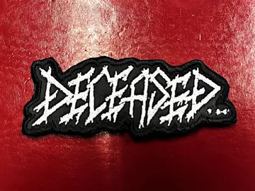 DECEASED…  Embroidered Patch  (death thrash)    U.S.A   4425