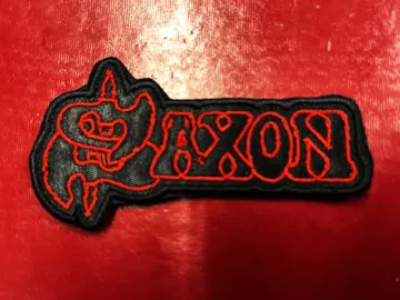 SAXON…  Embroidered Patch  (nwobhm)    U.K   4432