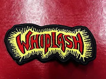WHIPLASH…  Embroidered Patch  (thrash metal)    U.S.A  4440