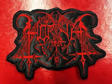 HORNA…  Embroidered Patch  (black metal)    Finland   4445