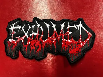EXHUMED…  Embroidered Patch  (death thrash)    U.S.A   4449