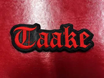 TAAKE…  Embroidered Patch  (black metal)    Norway   4450