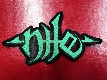 NILE…  Embroidered Patch  (death metal)    U.S.A   4452